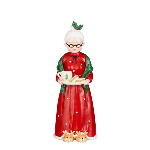 Statue Mère Noël 12x11x31cm