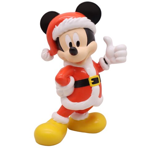 Statue Mickey Père Noël grand
