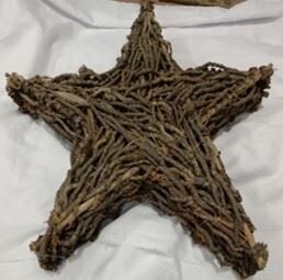 Ster 'Botay' natural 60x14cm - afbeelding 1