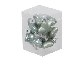 sterren glas 12st 40mm oestergrijs