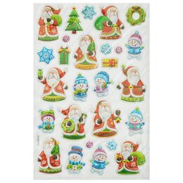 sticker relief x24 14x21cm