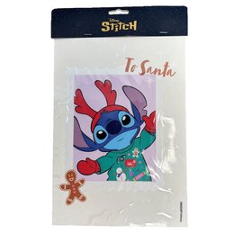 Stickers fenêtre Stitch grand A4