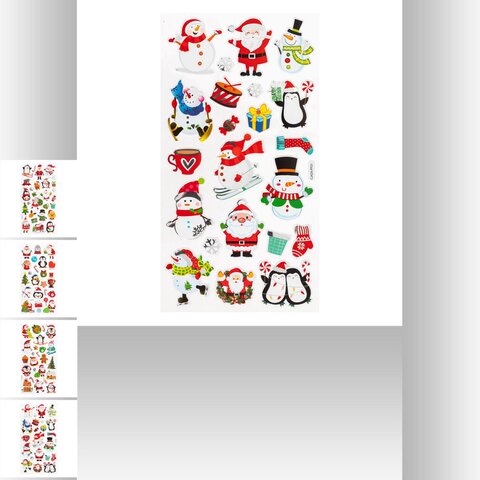 Stickers fenêtres 3D 4ass - image 5