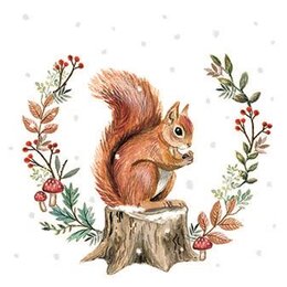 Storing for Winter 25x25cm