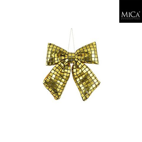 Strik 15x17cm disco goud