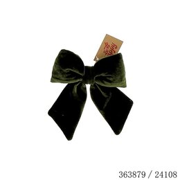 Strik 16x24cm fluweel donkergroen