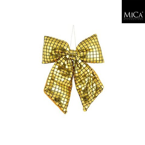 Strik 20x23cm disco goud