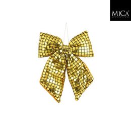 Strik 20x23cm disco goud