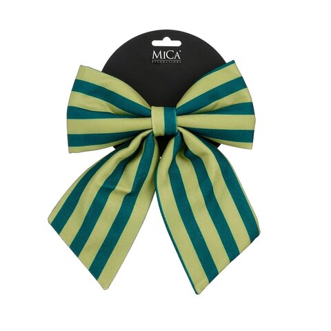 Strik 20x23cm Gestreept groen