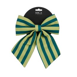 Strik 20x23cm Gestreept groen