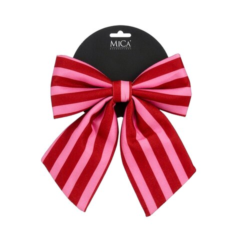 Strik 20x23cm Gestreept roze