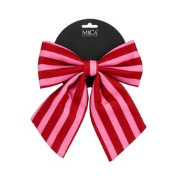 Strik 20x23cm Gestreept roze
