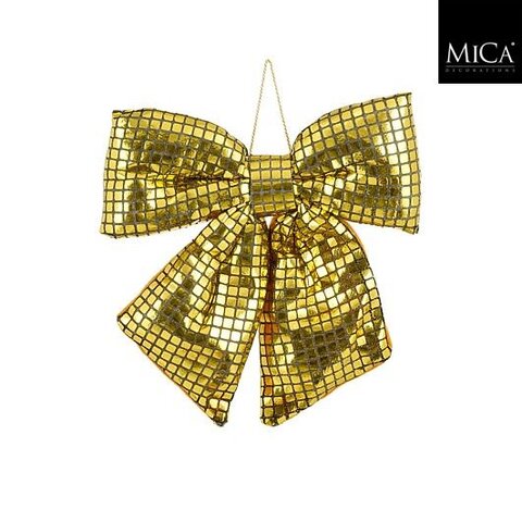 Strik 30x34cm disco goud