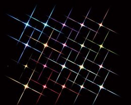 Super Bright Multi Color Flashing Light String, B/O (4.5V), Count Of 20