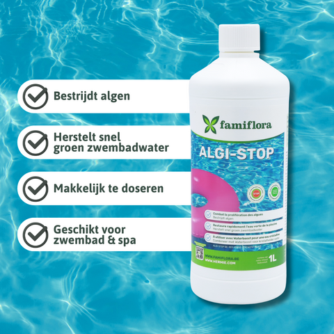 Algi-Stop (Zwembad) - 1L - afbeelding 2