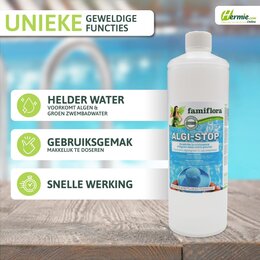 swim clean - Algi-Stop (Zwembad) - 1L - afbeelding 2