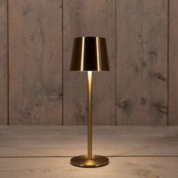 Tafellamp 27x9cm goud warm wit Led
