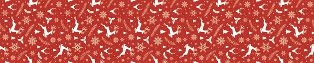 Tafelloper 33x180cm - Kerst