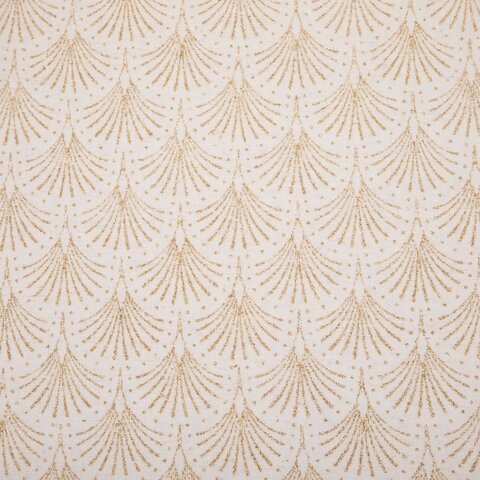 Tafelloper Palmette 28x300cm goud - afbeelding 2