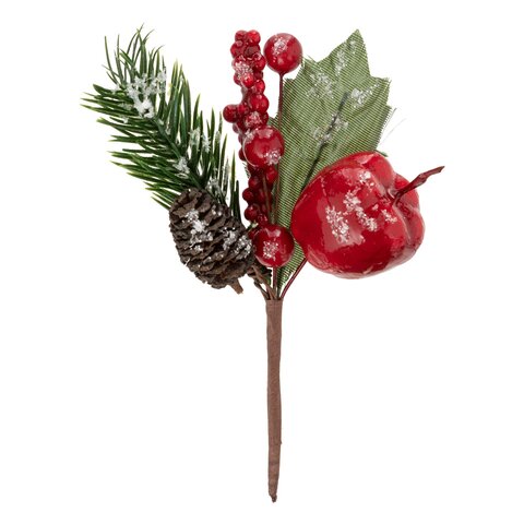 Tak H13cm met appel rood