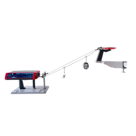téléférique luxe + cabine+télésiège - noir/rouge
( livré avec 1 cabine + 1 télésiège+ 1 station basse montagne - à piles adaptateur optionnel)