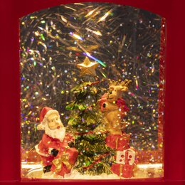 Trein waterbal H22cm 2Led - afbeelding 2