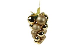 Tros kerstballen Vinella M H29cm goud