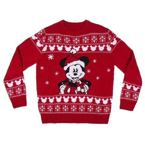 Trui kerst Mickey acrylic XS-XXL - afbeelding 1