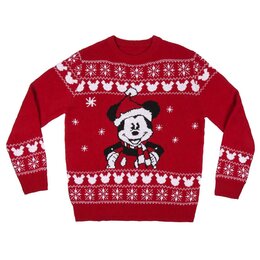 Trui kerst Mickey acrylic XS-XXL