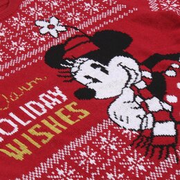 Trui kerst Minnie acrylic XS-XL - afbeelding 3