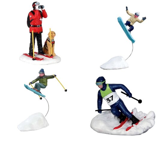type 2 vail village skiing people