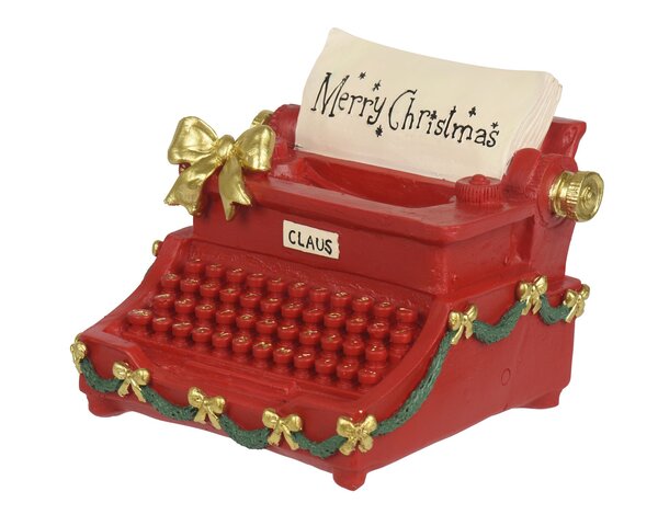 Typewriter 13x13x11cm