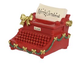Typewriter 13x13x11cm