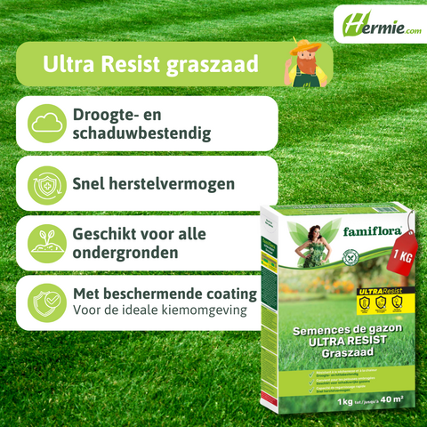 Ultra Resist graszaad - 1kg  (tot 40m2) - afbeelding 2