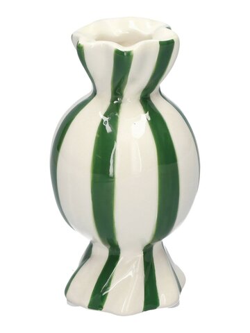 Vaas Candy 1 D6xH11,5cm groen/wit