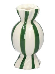 Vaas Candy 1 D6xH11,5cm groen/wit