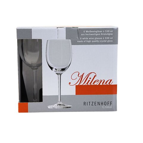 Verre à vin Milena Ritzenhoff cristal 330ml - 6 pcs