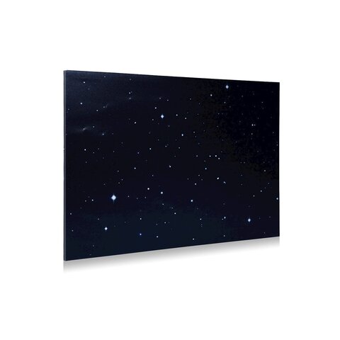 vezeloptische achtergrond - ster 76x56 cm
