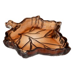 Vide-poche blad 14cm glas 2ass