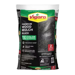 Vigoro Paillis de Bois noir 16kg/56L