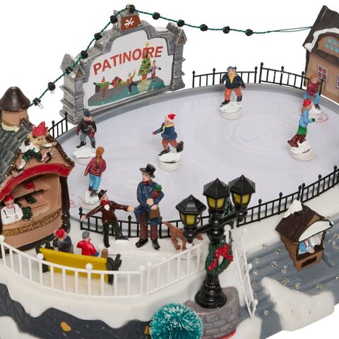 village de noel patinoire 10 santons - image 3