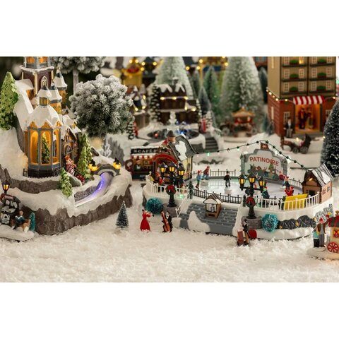 village de noel patinoire 10 santons - image 7