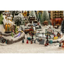 village de noel patinoire 10 santons - image 7