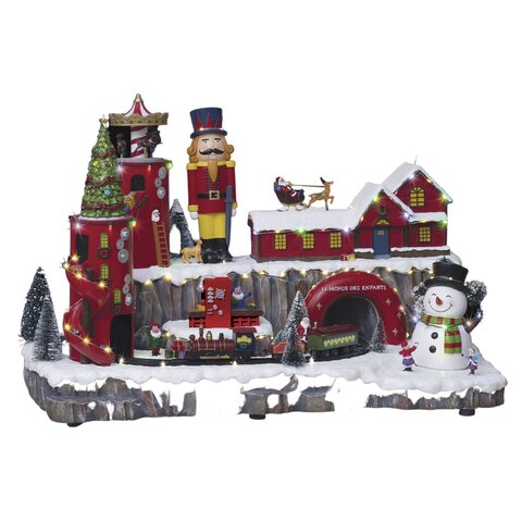 village Noel santa workshop - image 1