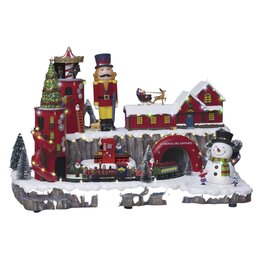 village Noel santa workshop