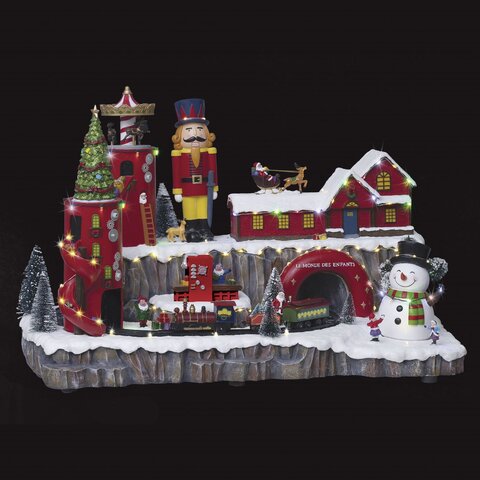 village Noel santa workshop - image 2