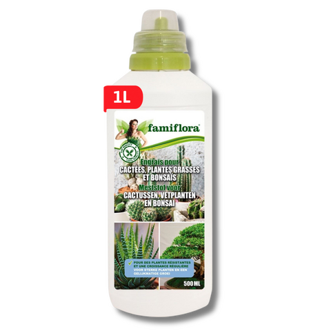 Vloeibare meststof voor cactus,vetplanten & bonsaï - 500ML - afbeelding 1