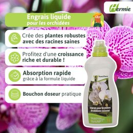 Vloeibare meststof voor orchideeën 1L - afbeelding 3
