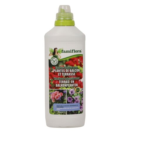Vloeibare meststof voor terras- en balkonplanten 1l - afbeelding 1