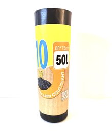 vuilniszak 50l 10st met handvat